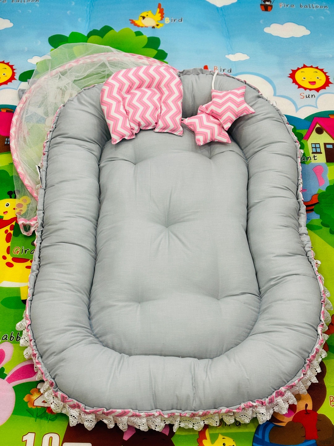 PALOMA BABY NET BED WITH REMOVABLE NET