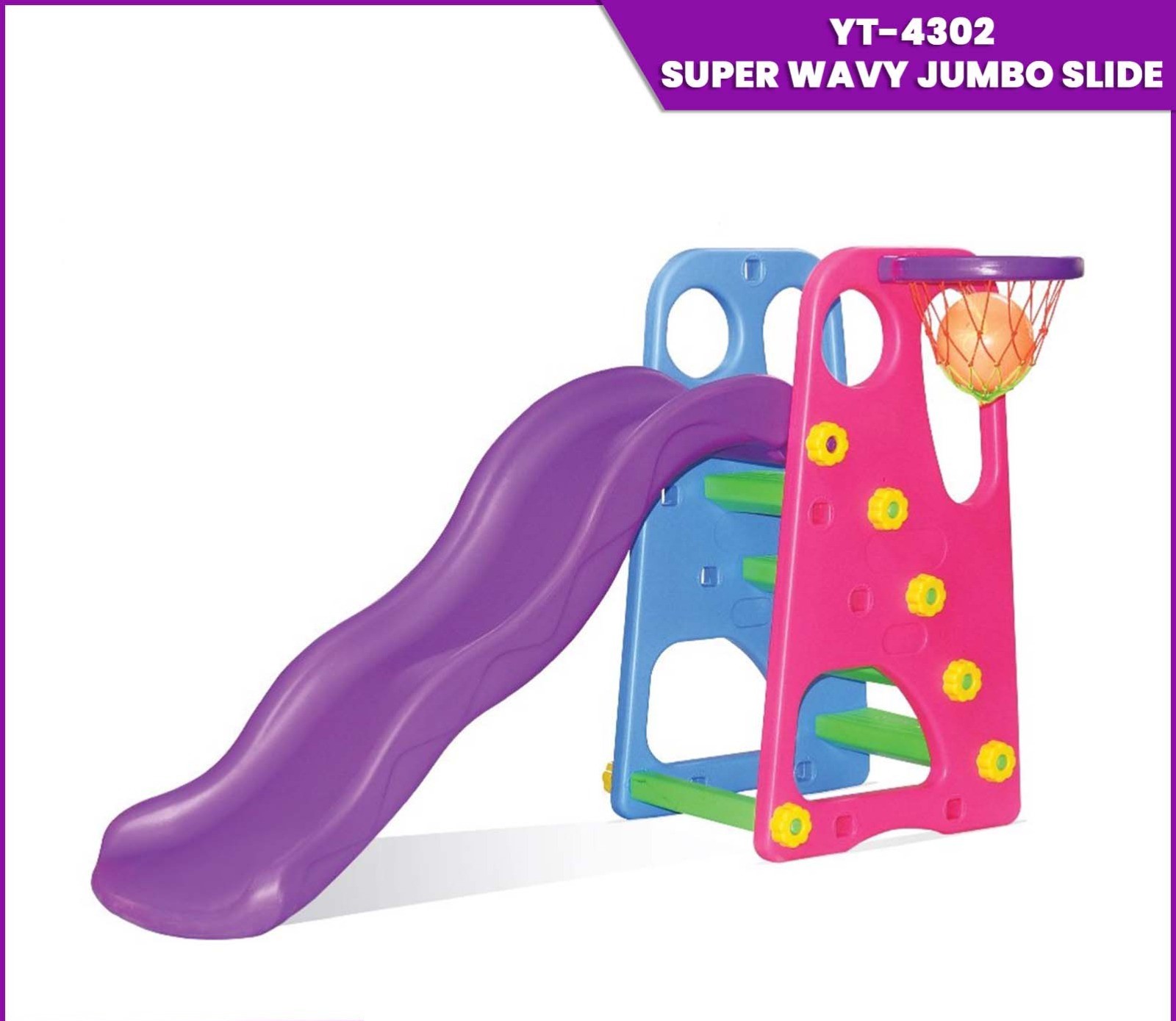 Wavy Jumbo Slide YT-4302
