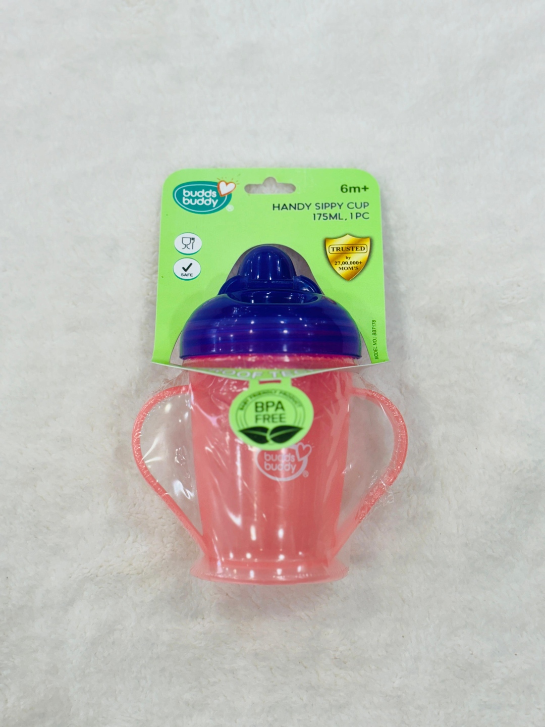 Buddsbuddy Handy Sippy Cup 175 ml, BB7178 
