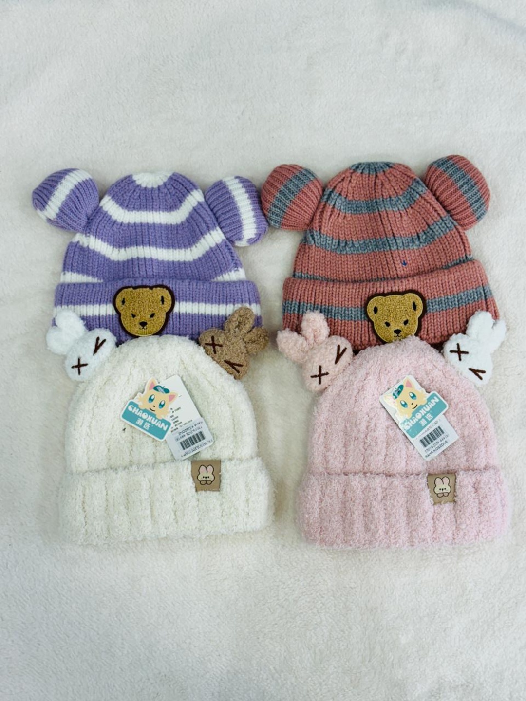 Extra soft woolen cap for baby