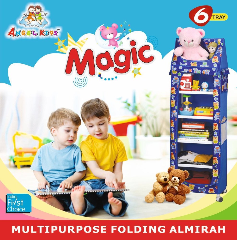 MAGIC ALMIRAH FOR KIDS 6 TRAY 