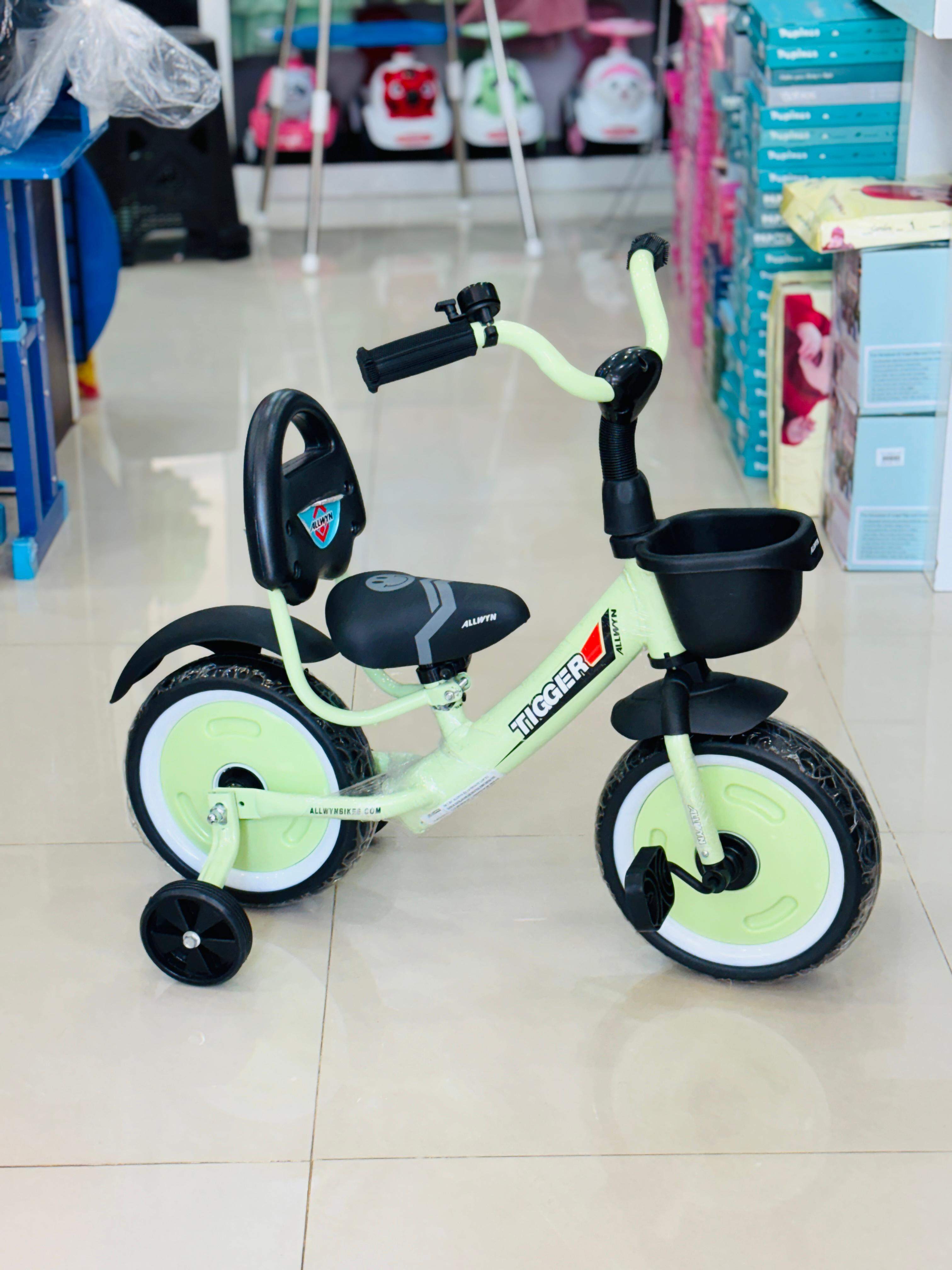 Kids Tricycle for 2 to 5 Years Kids With Anti Slip Paddle 3 Wheel Cycle for Kids WBT-501-SAGE-GREEN Tricycle  (Green)