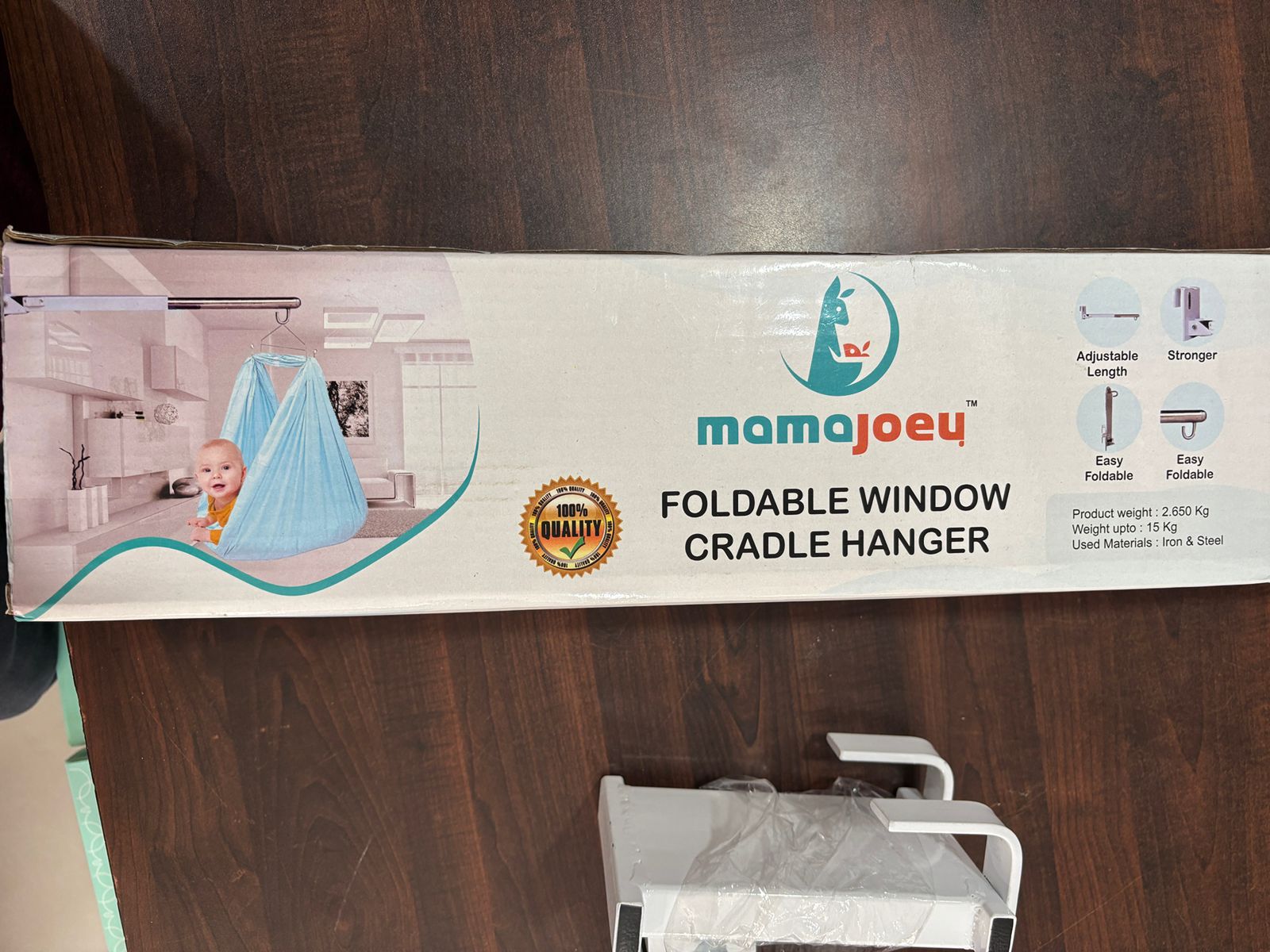 FOLDABLE WINDOW CRADDLE HANGER 